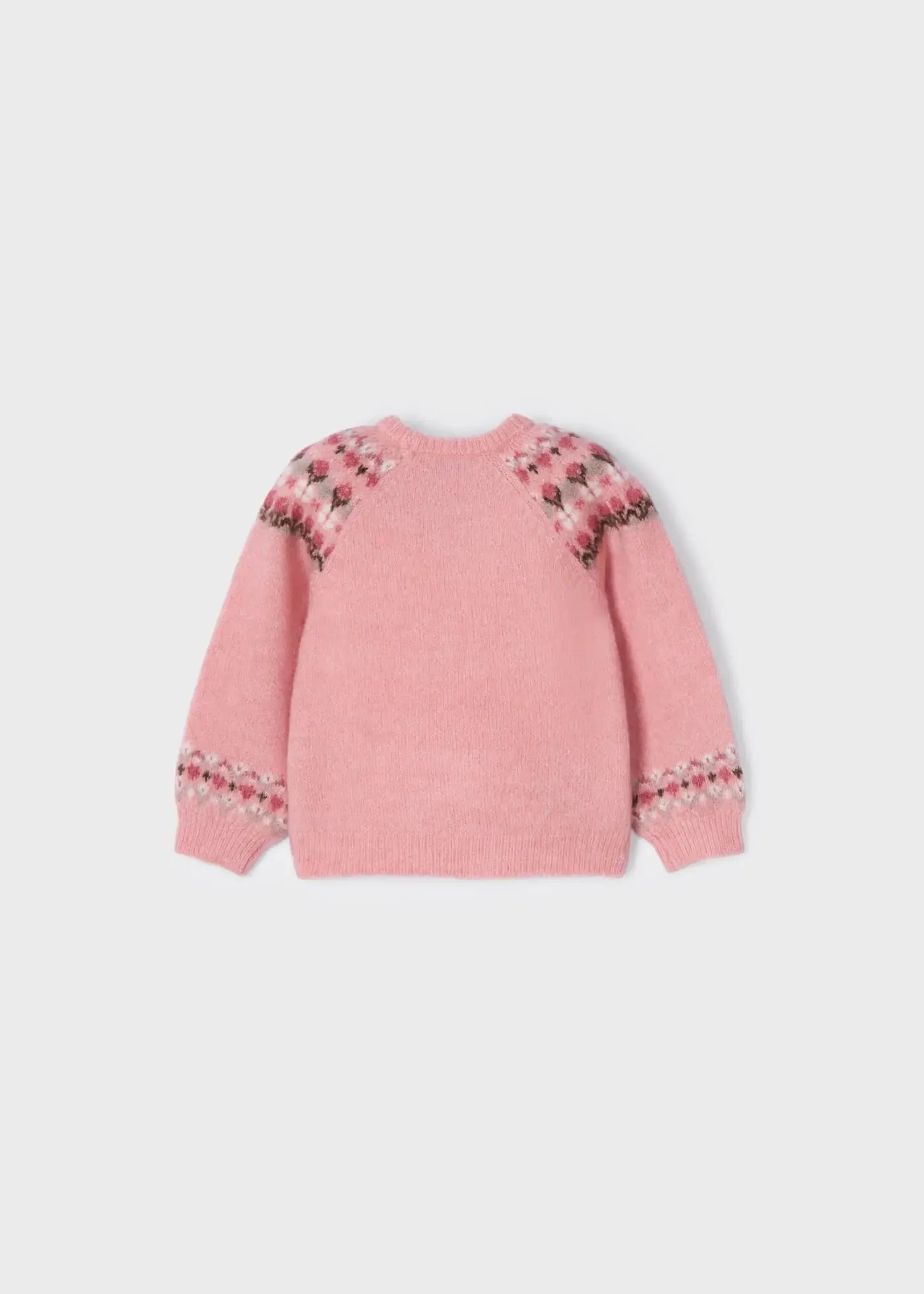 Jersey Jacquard Sweater Baby Girl | Mayoral