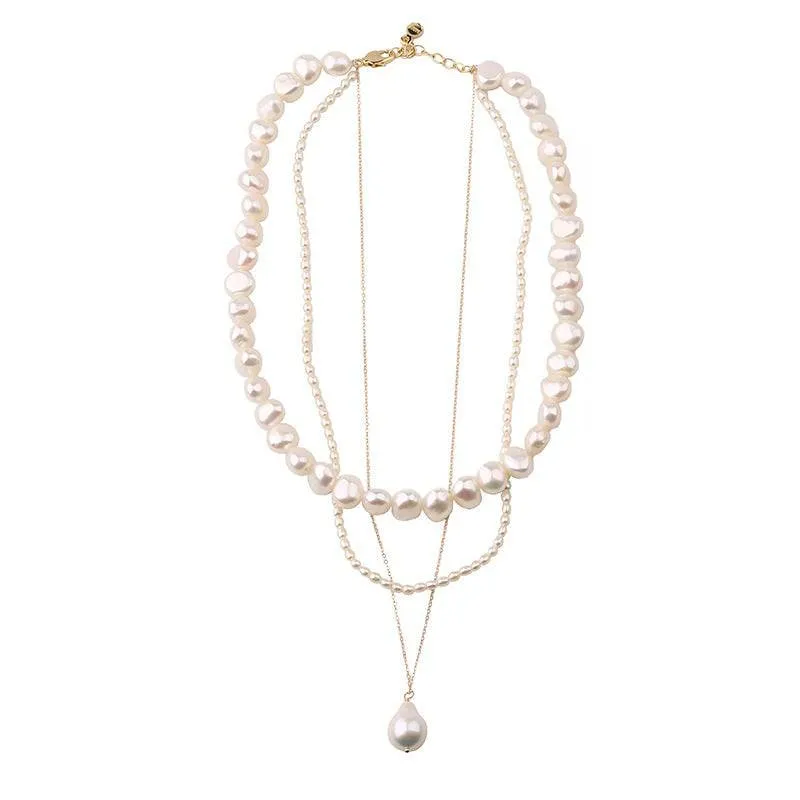 Jessica Multi-Layered Freshwater Pearl Necklace ( US )