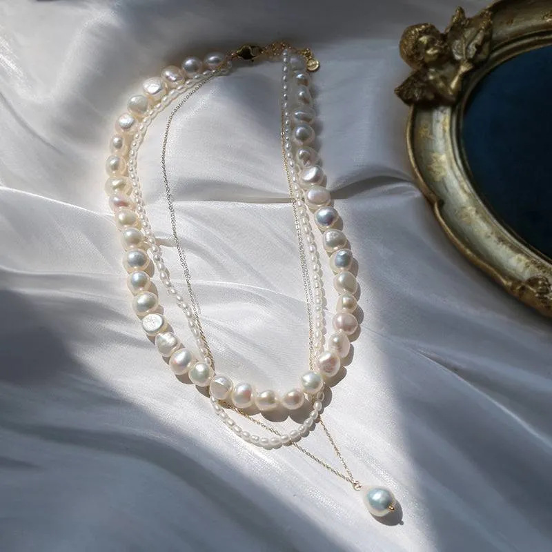 Jessica Multi-Layered Freshwater Pearl Necklace ( US )