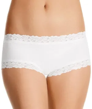 Jockey Parisienne Cotton Boyleg - White