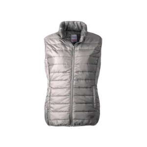 JONSSON WOMAN'S PACKABLE BODY WARMER COLOUR-GREY SIZE-S
