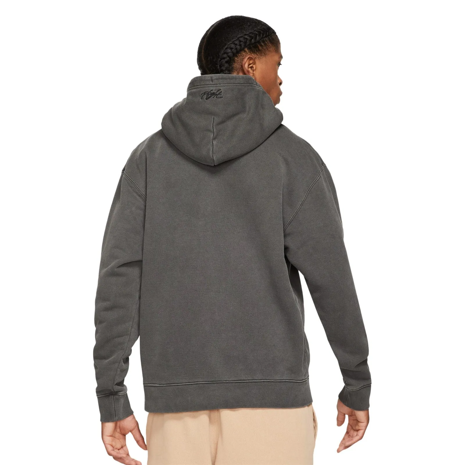 Jordan Flight Heritage Washed Fleece Pullover Hoodie DA9789-010