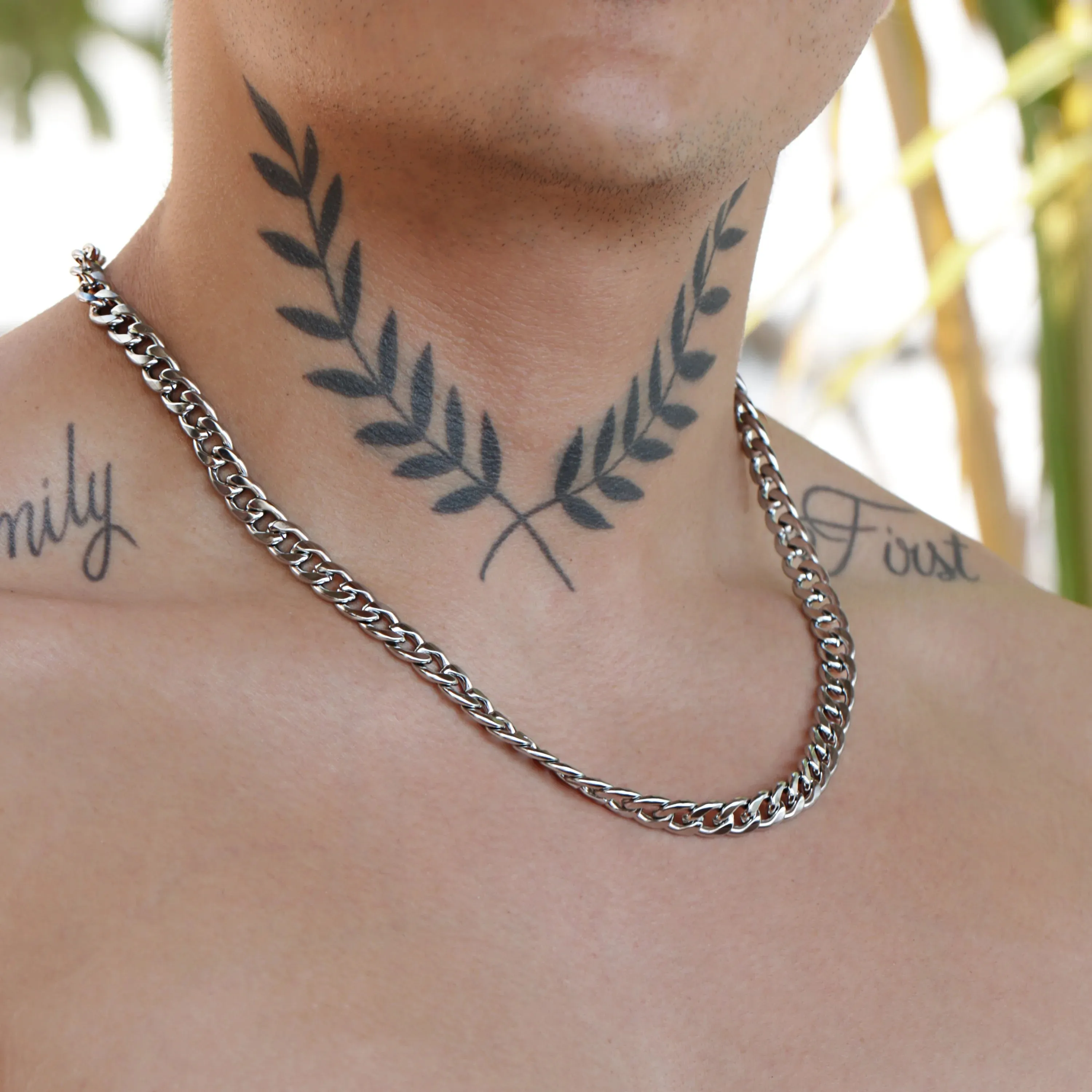 Jorge Cuban Curb Chain Necklace