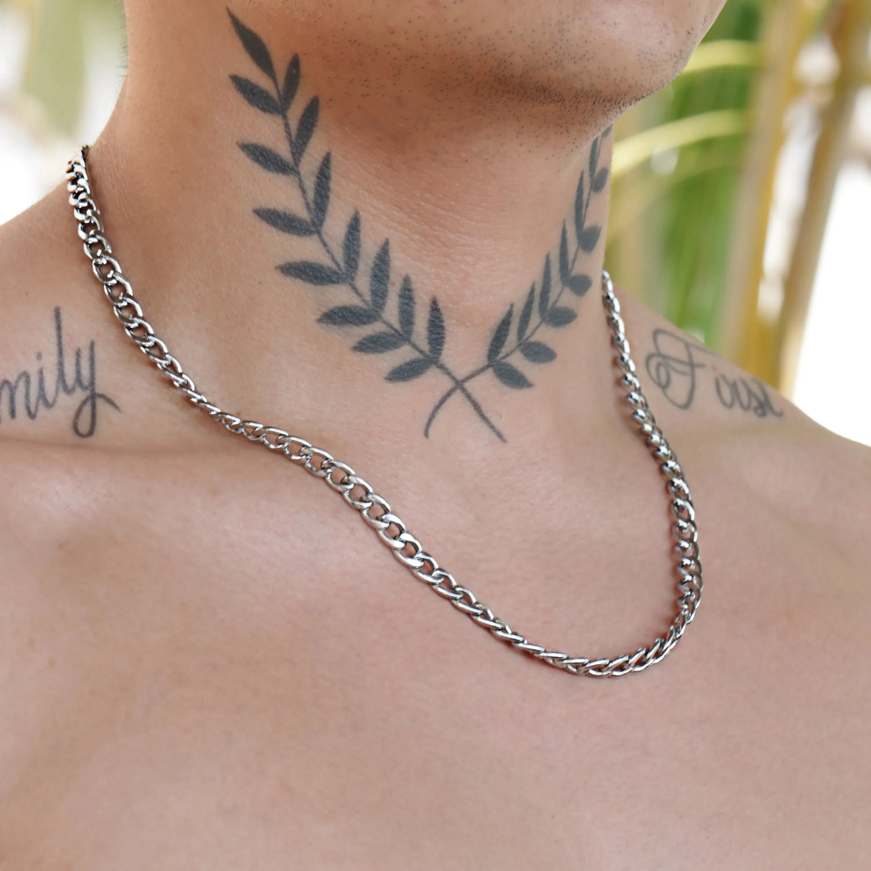 Jorge Cuban Curb Chain Necklace