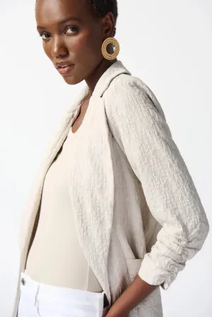 Joseph Ribkoff Woven Jacquard Boxy Blazer