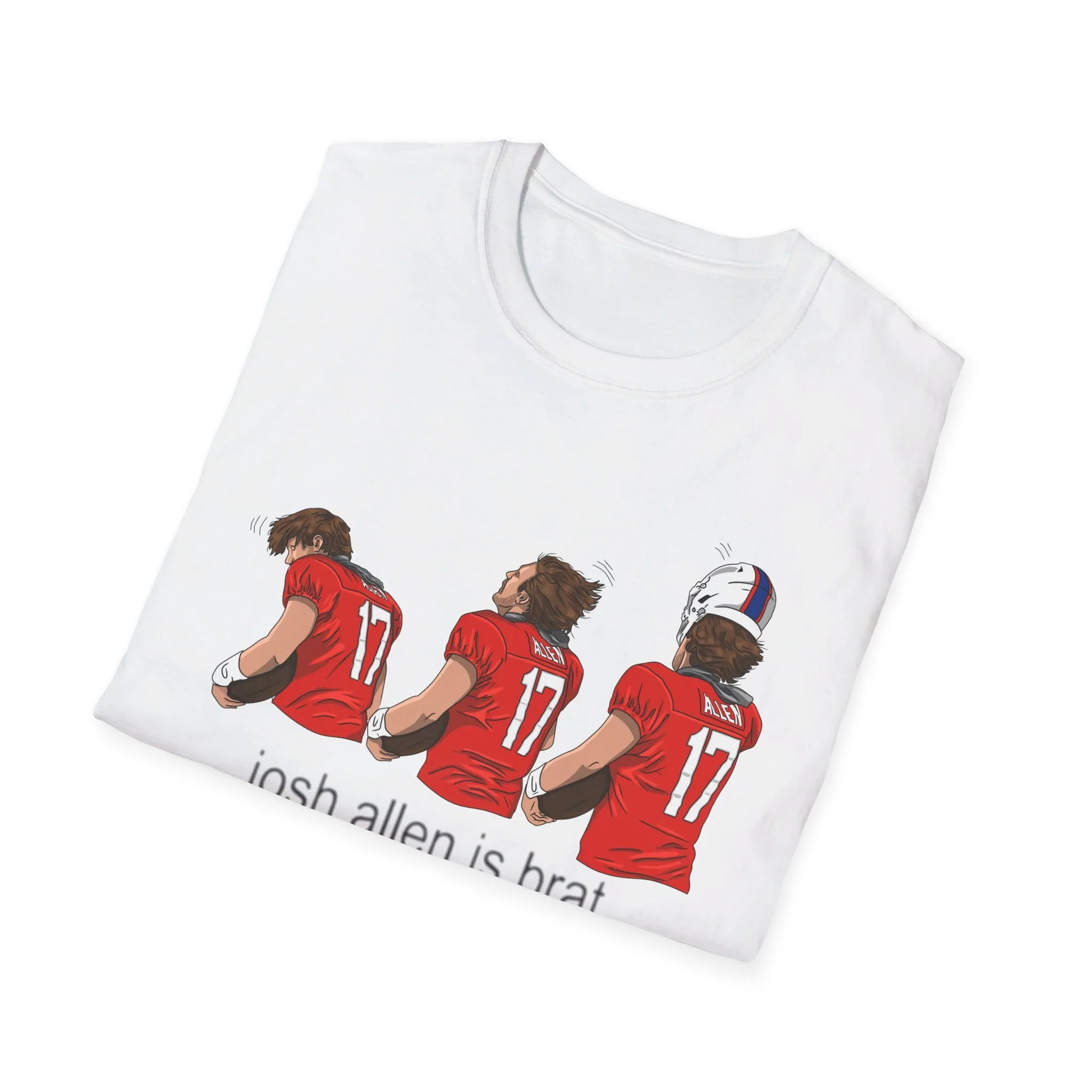 Josh Allen is Brat Hair Flip T-Shirt