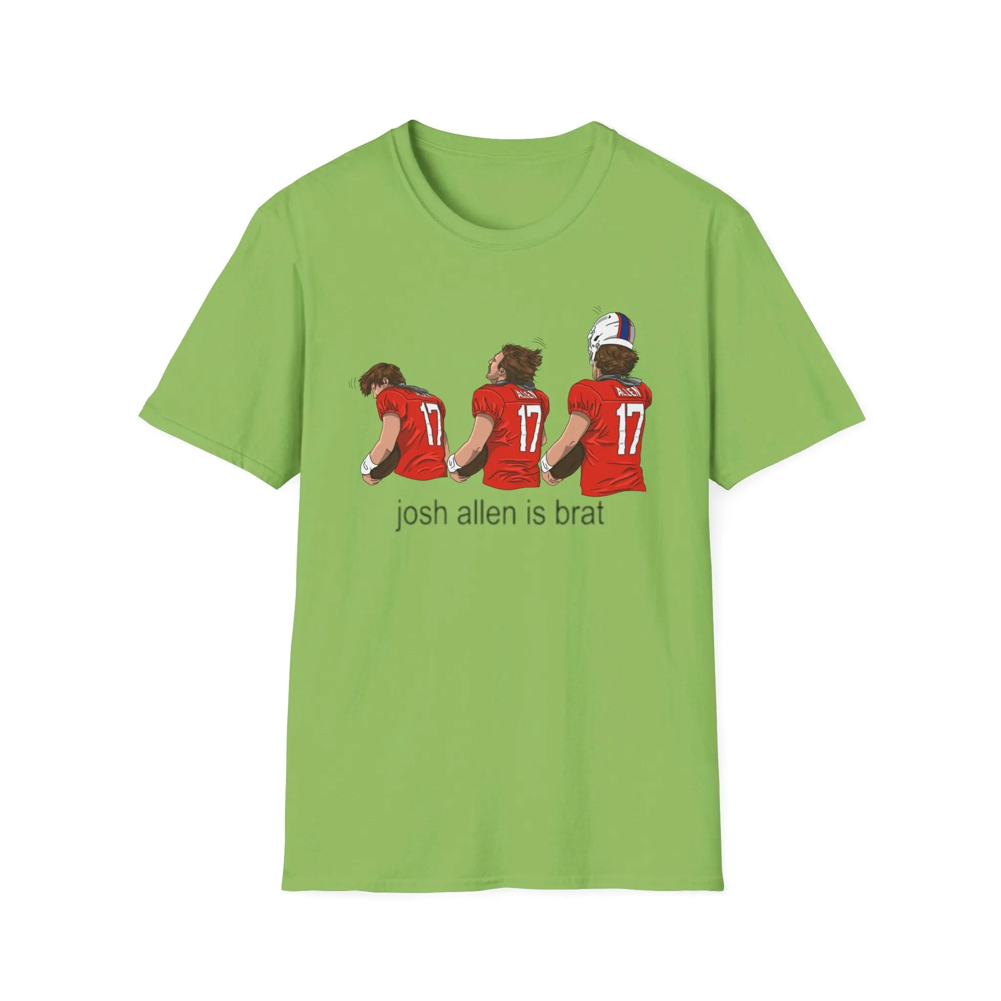 Josh Allen is Brat Hair Flip T-Shirt