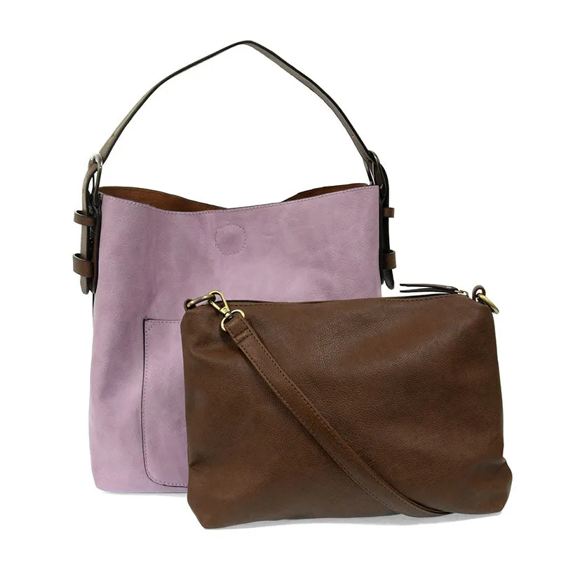 Joy Susan Classic Hobo Handbag Soft Purple