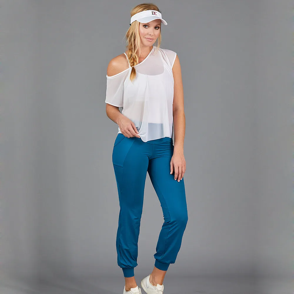 Juliette Mesh Layer Tee (white)