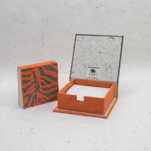 Jungle Safari - Tiger - Note Box and Scratch Pad Refill Set