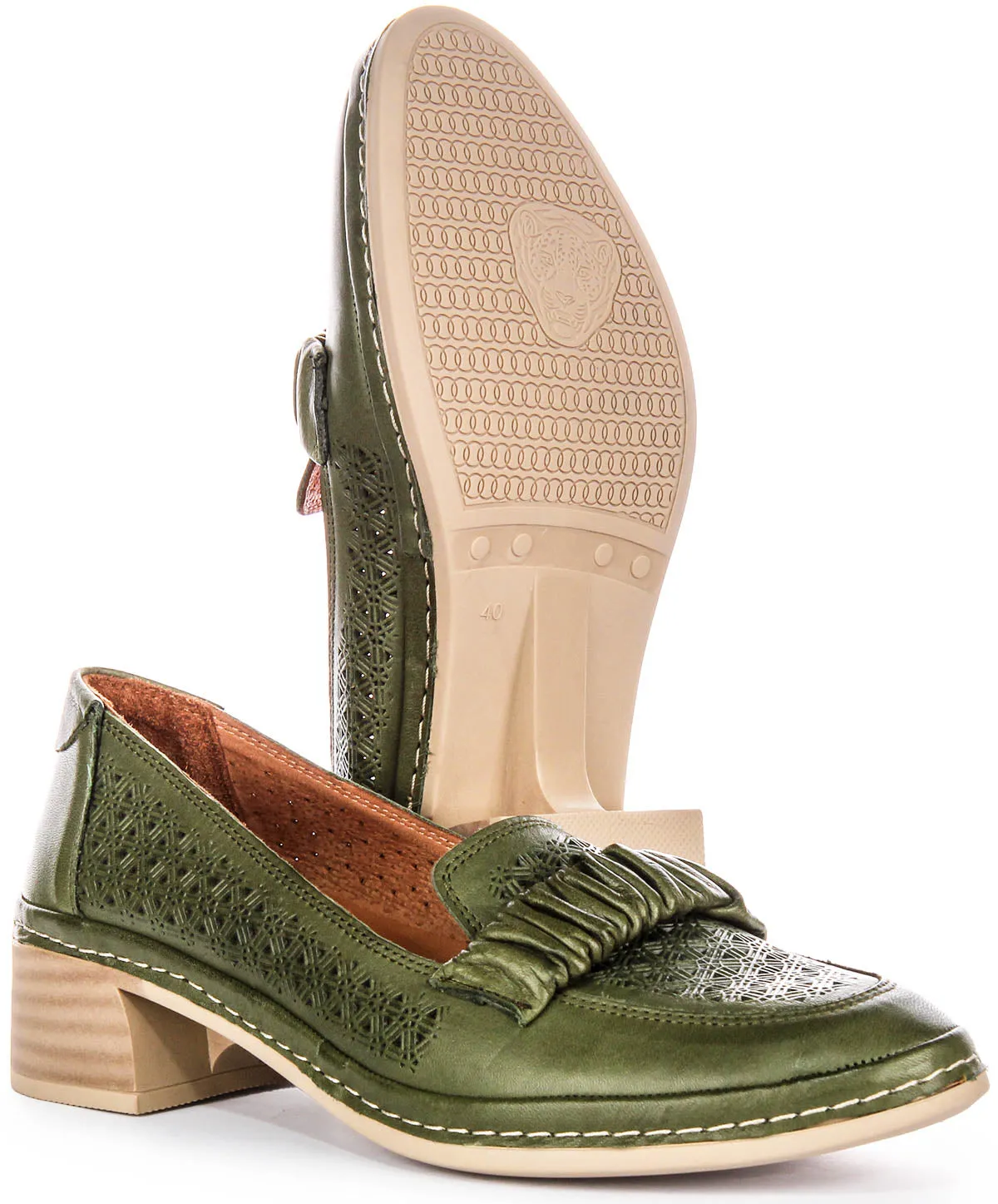 Justinreess England Kacey In Olivegreen For Women