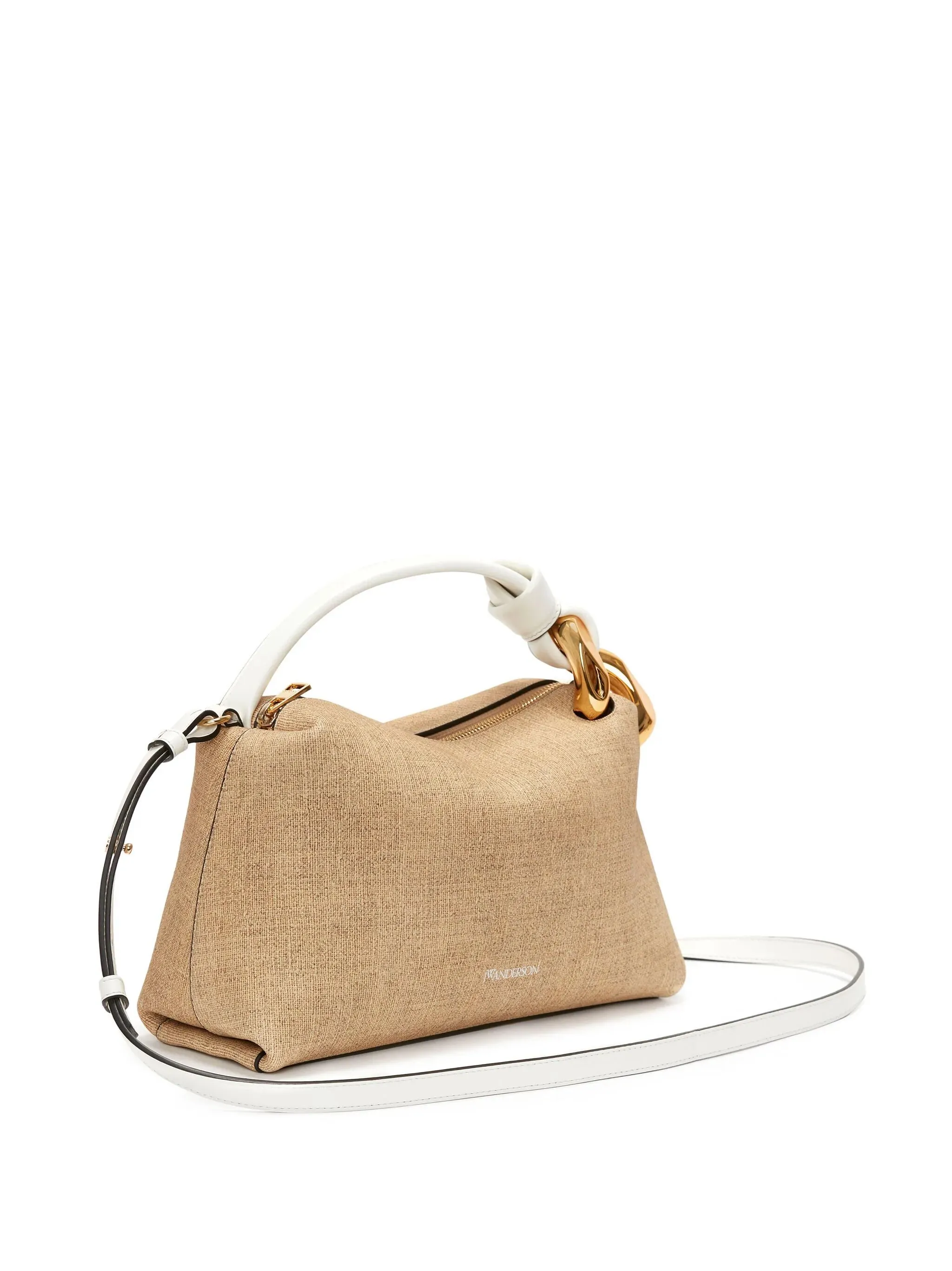 Jwa Corner Leather Tote Bag
