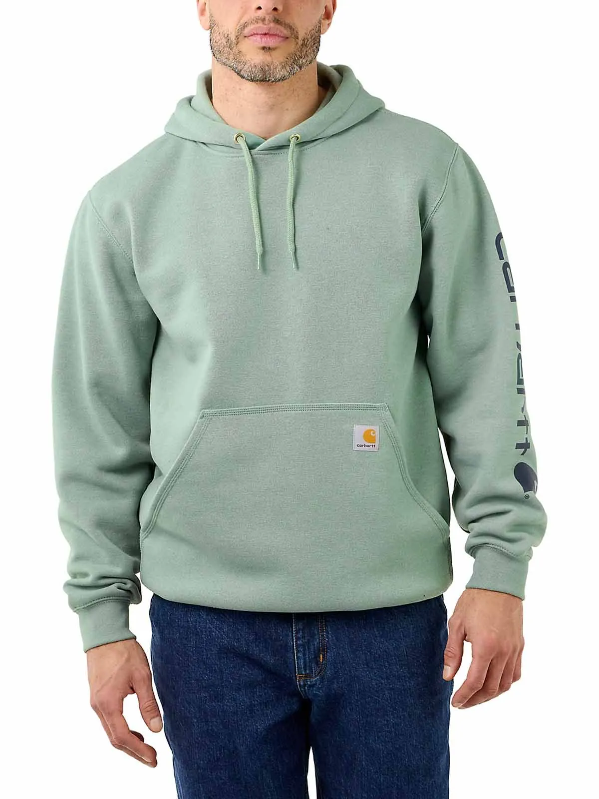 K288&#x20;Hoodie&#x20;with&#x20;Sleeve&#x20;Logo&#x20;Loose&#x20;fit&#x20;-&#x20;Carhartt