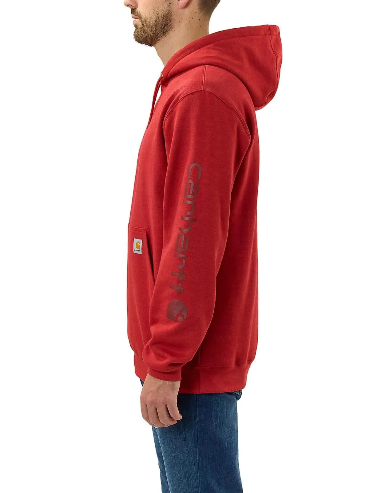 K288&#x20;Hoodie&#x20;with&#x20;Sleeve&#x20;Logo&#x20;Loose&#x20;fit&#x20;-&#x20;Carhartt