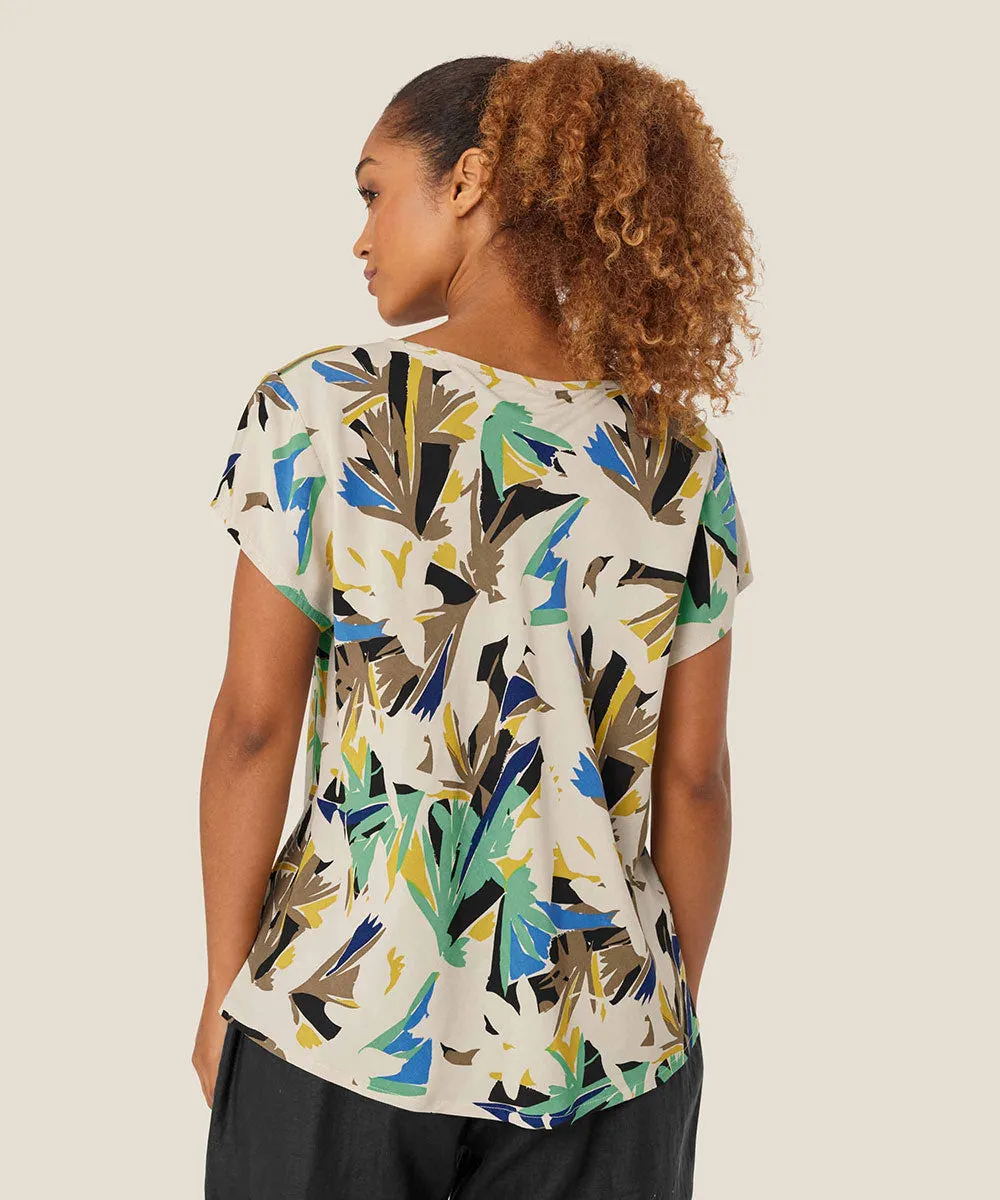Kallo Wing Sleeve Top