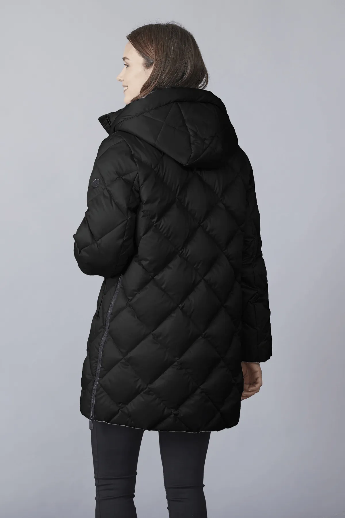 KARMA Diamond Quilted Down Coat 2663O