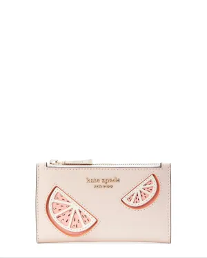 Kate Spade Tini Embellished Small Slim Bifold Wallet