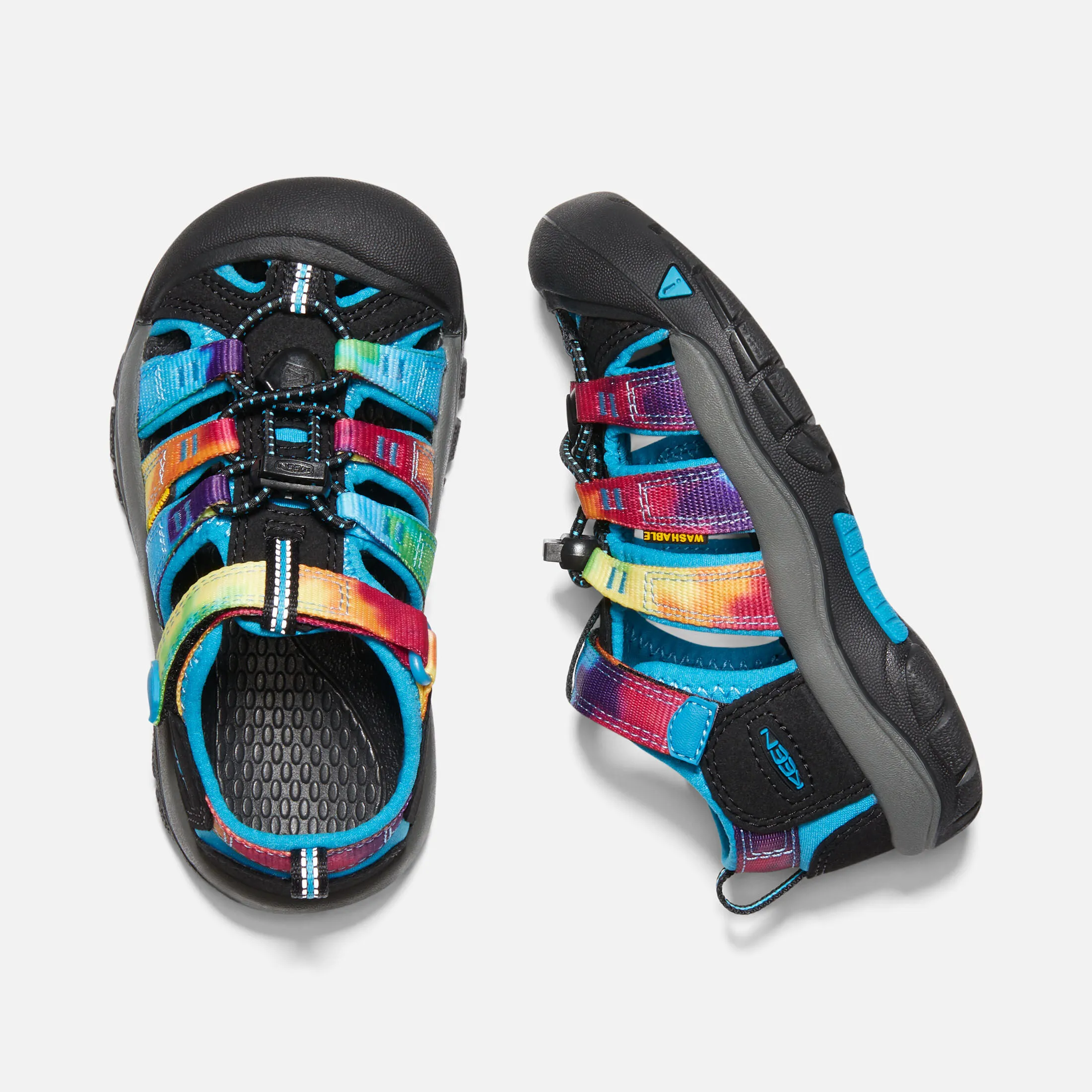 Keen Kids&#x27; Newport H2 Rainbow Tie Dye | Buy Keen Kids&#x27; Newport H2 Rainbow Tie Dye here | Outnorth