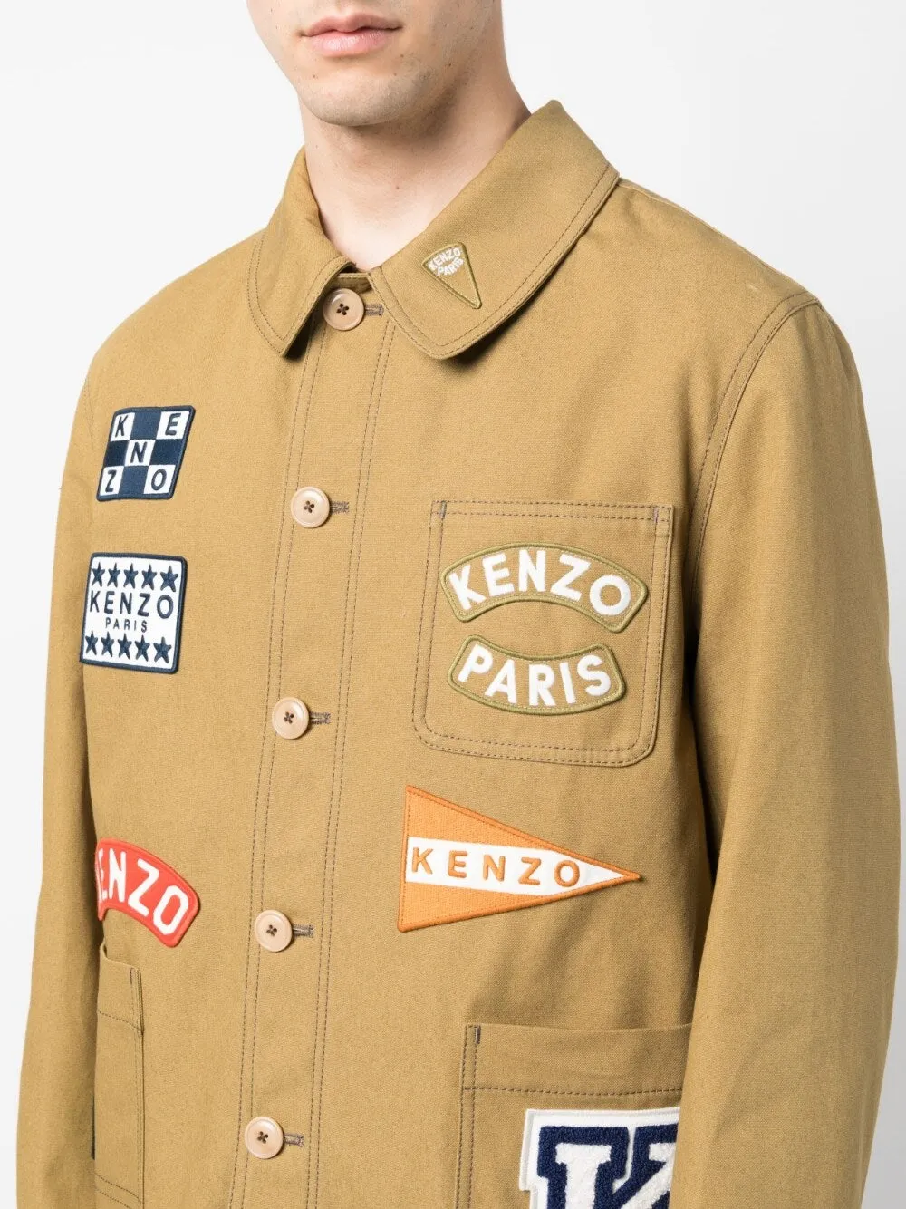 Kenzo Jackets Beige