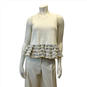Kenzo Paris Spring '12 NWT Vintage Designer Coral Reef Crop Top Size M