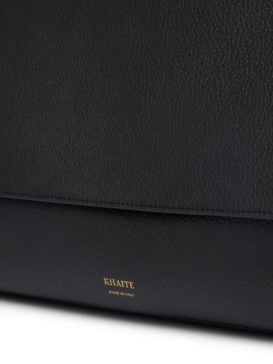Khaite   Large Lia leather tote bag 