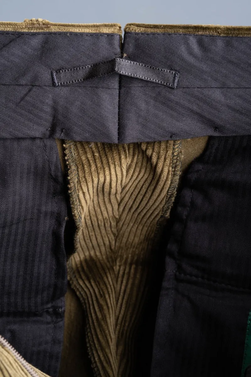 Khaki Drab Stancliffe Corduroy Trousers