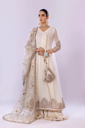 Khuda Baksh - P-256 Ready To Wear - OFF WHITE