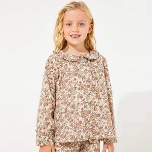Kids Floral Printed Nightsuit