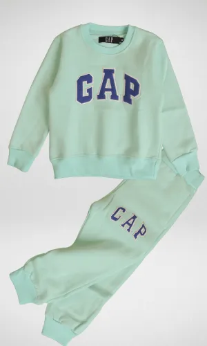 KIDS GAP Set (Sweatshirt   Pants) - Mint