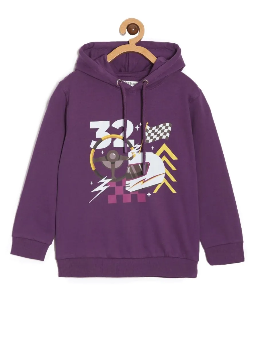 Kids Hooded Sweatshirt Combo of 3-Lets Go Race-Space Invader-Racing Sport