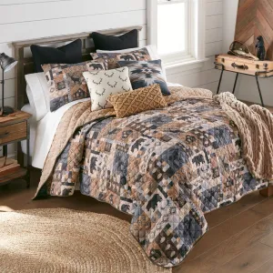 Kila Lightweight Quilted Bedding Set - King