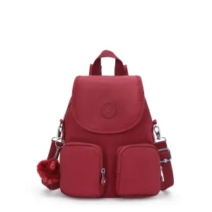 Kipling Firefly Up Funky Red Small Backpack 12887-4SS