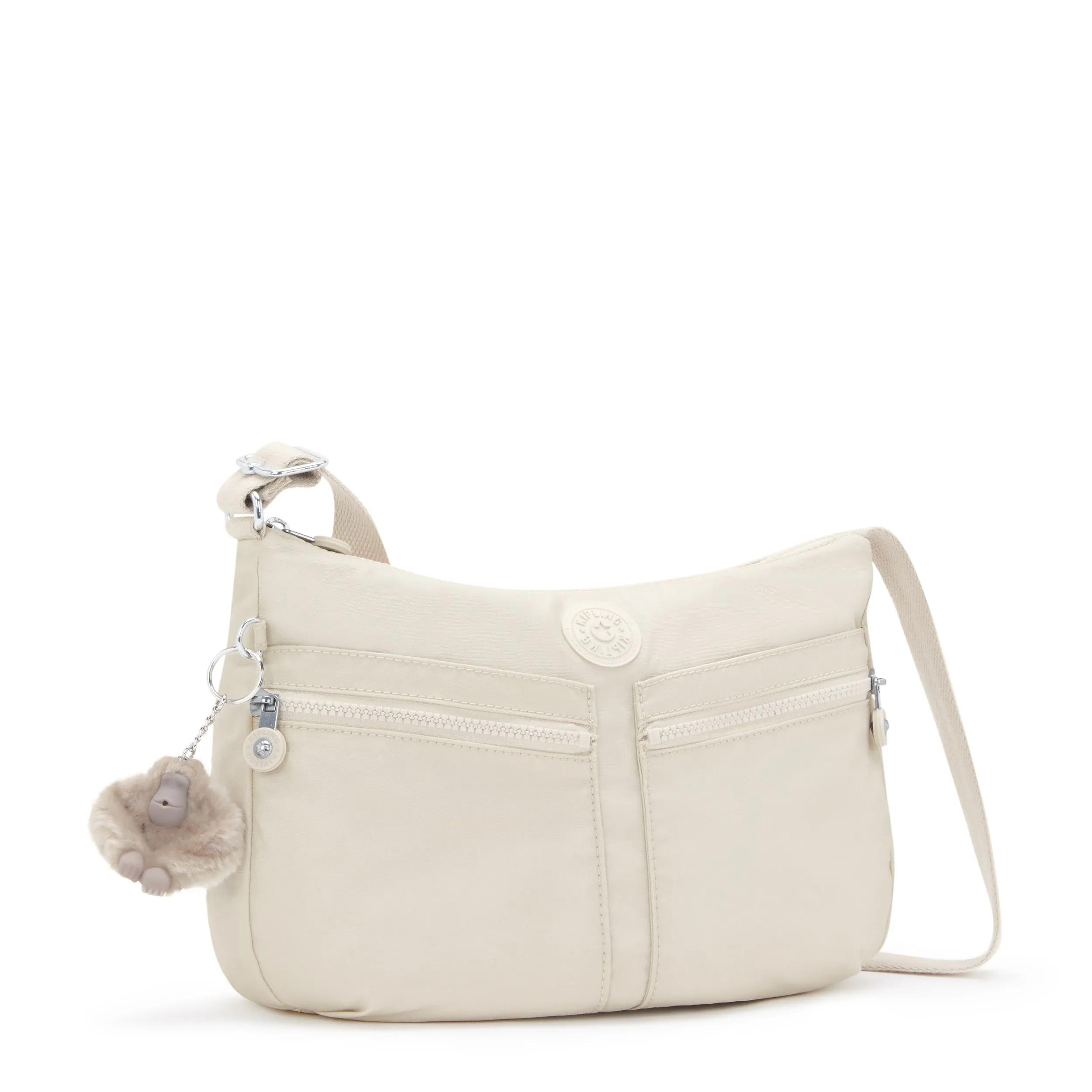 Kipling Izellah Beige Pearl Medium Crossbody Bag C212592-3KA
