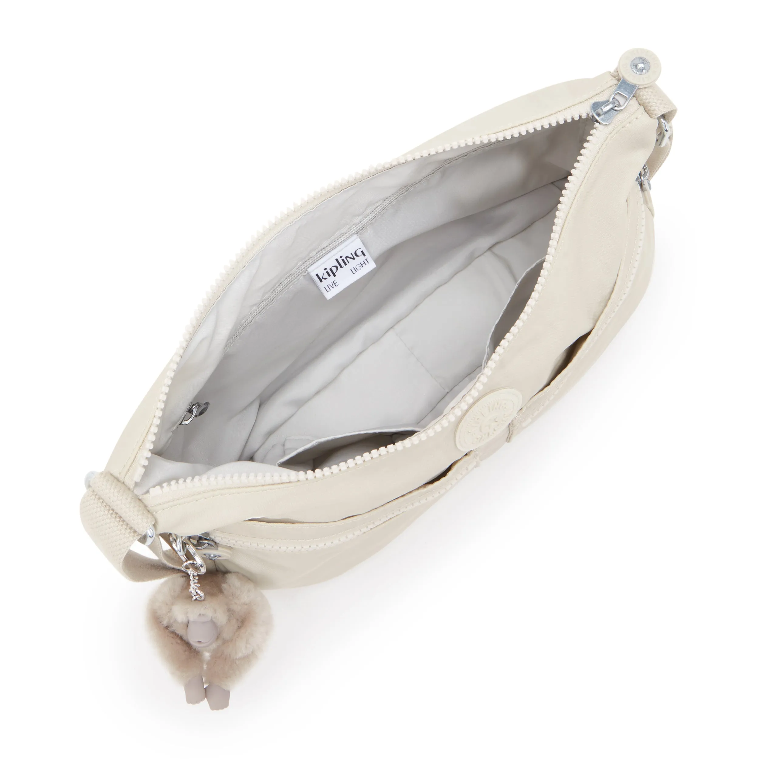 Kipling Izellah Beige Pearl Medium Crossbody Bag C212592-3KA