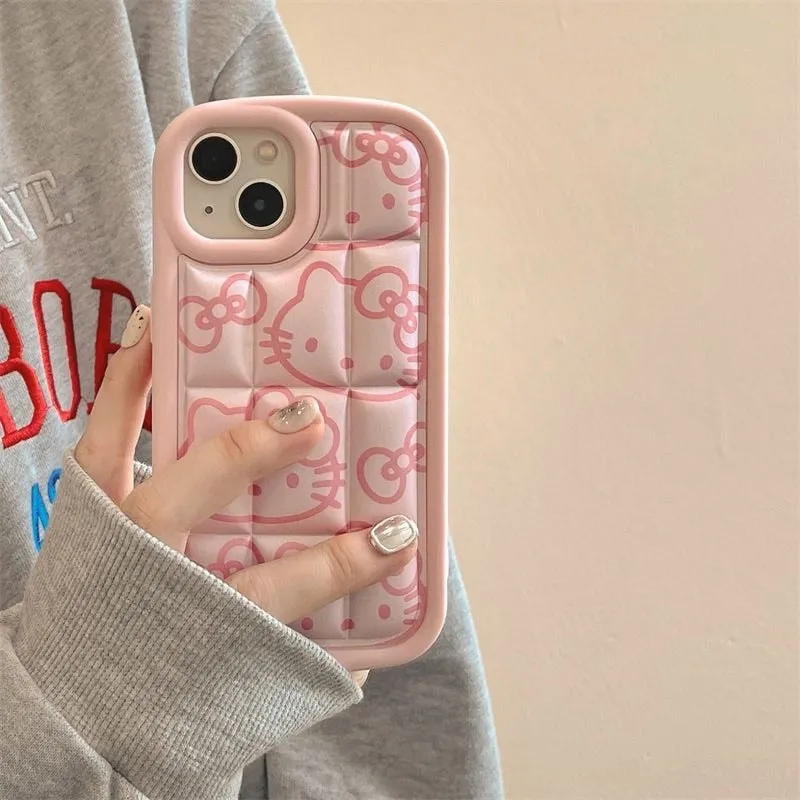 Kirby and Kitty iPhone Case