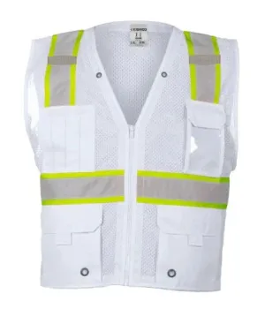 Kishigo® Enhanced Visibility Multi Pocket Mesh Safety Vest