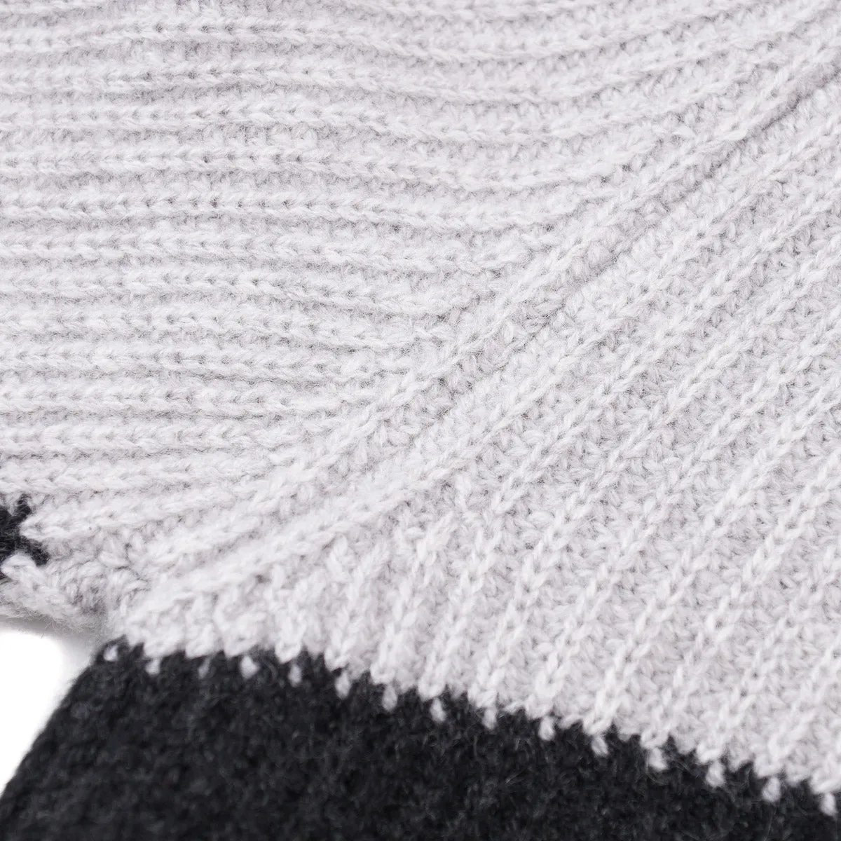 Kiton Colorblock Knit Cashmere Sweater