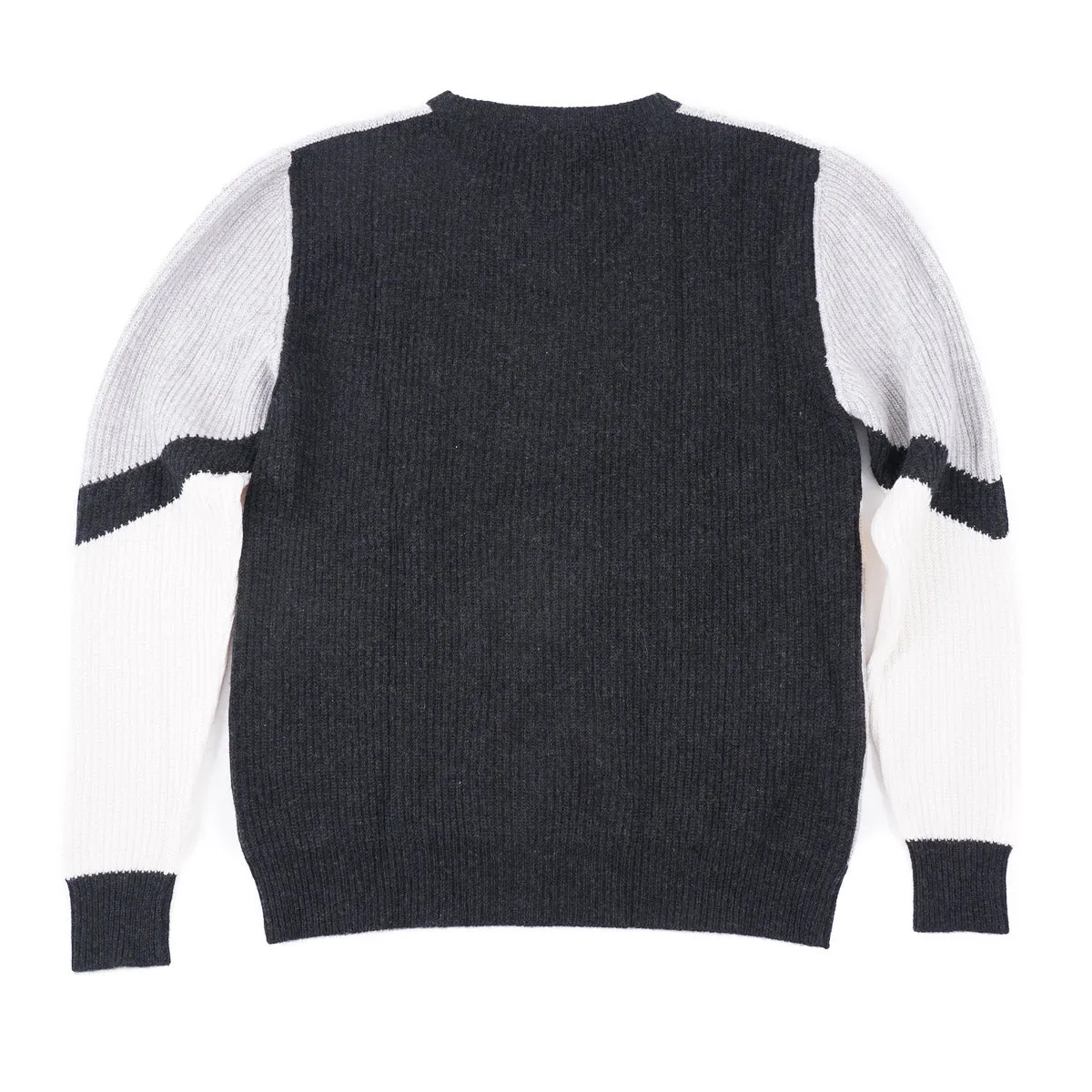 Kiton Colorblock Knit Cashmere Sweater