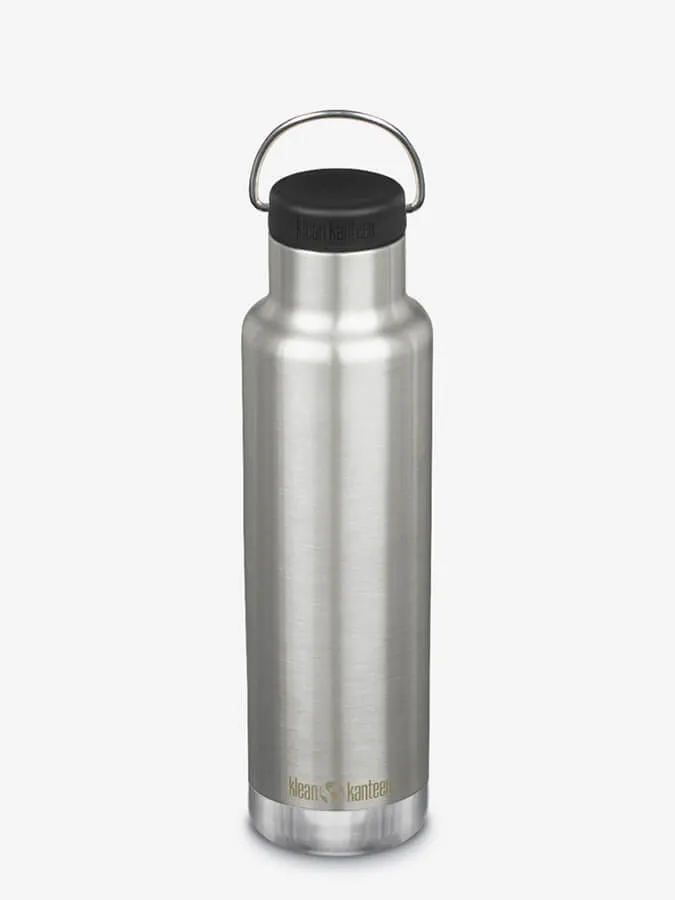 Klean Kanteen Vacuum Insulated 592ml Classic Bottle With Loop Cap