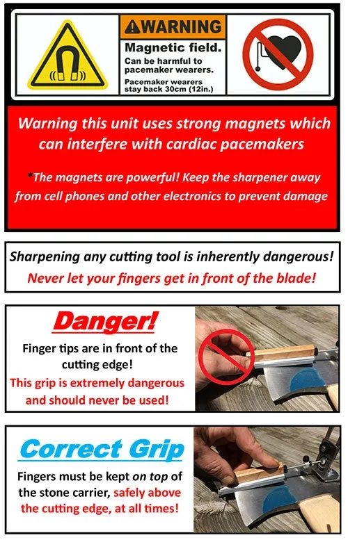 KME Axe Sharpening System Kit (Axe-Kit)