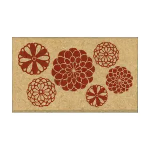 Kodomo No Kao Flower Pattern Retro Stamp