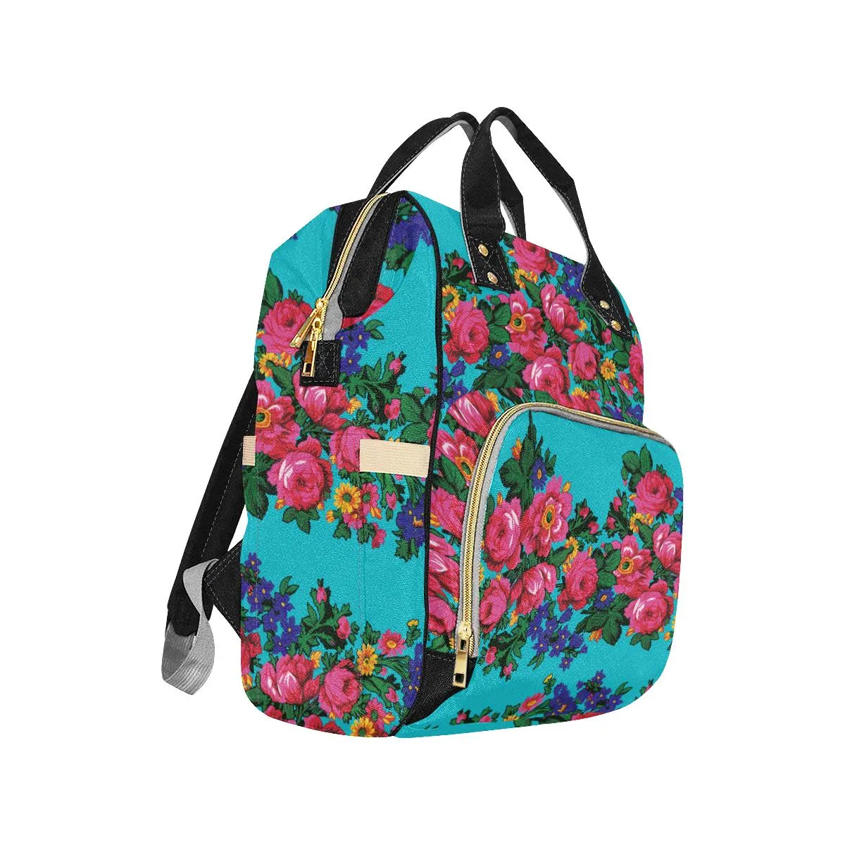 Kokum's Revenge-Sky Multi-Function Diaper Backpack