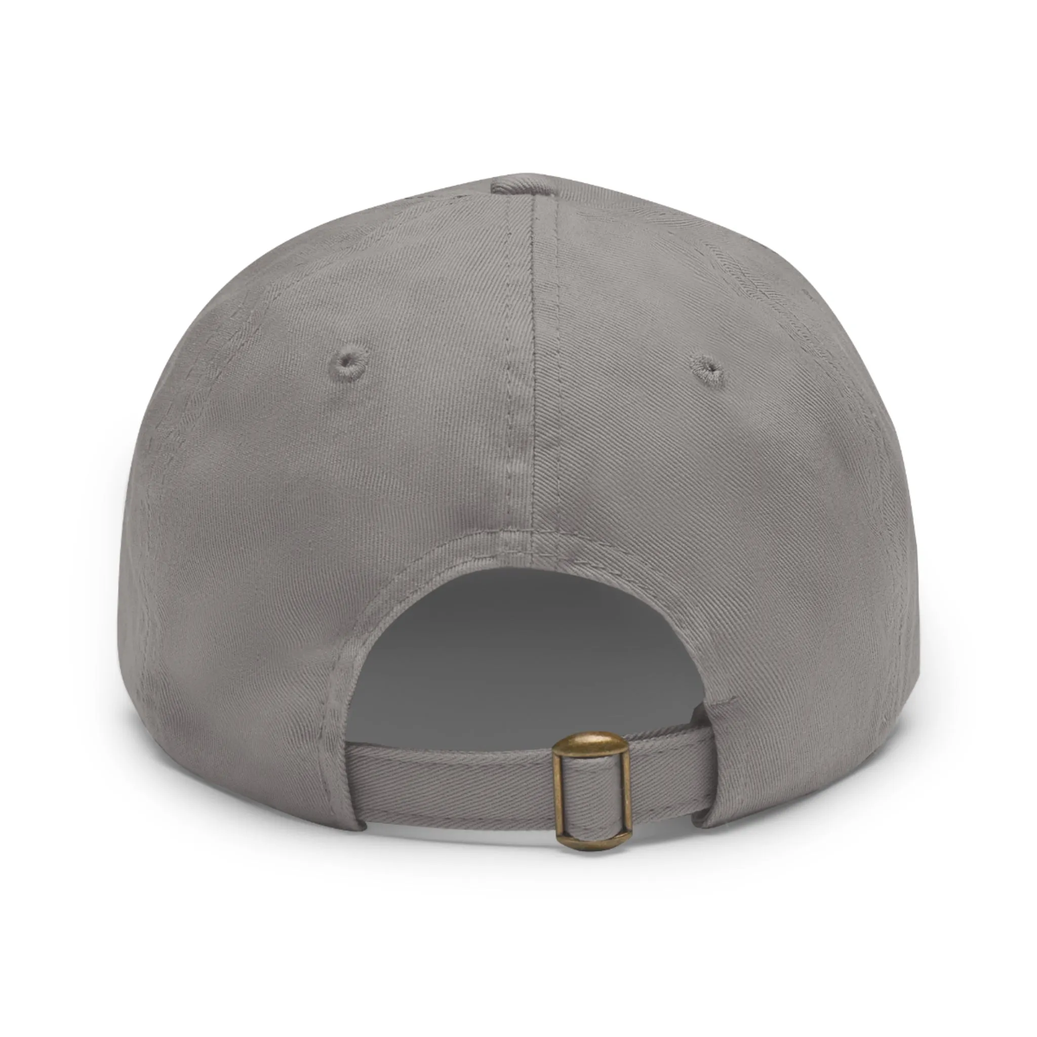 Korea -  Be brave Hat with Leather Patch (Rectangle)  - StyleMZ