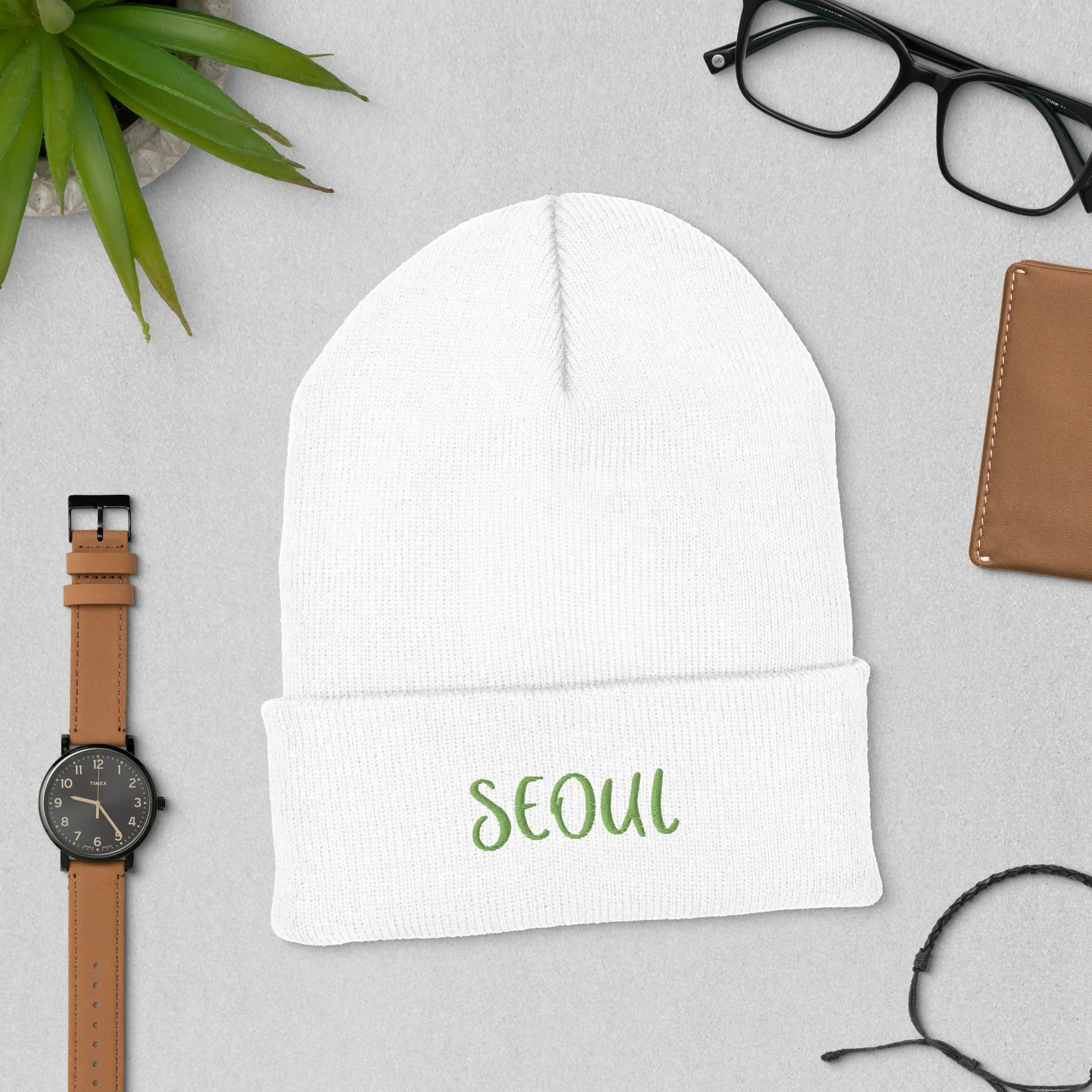 Korea -  Seoul Cuffed Beanie  - StyleMZ