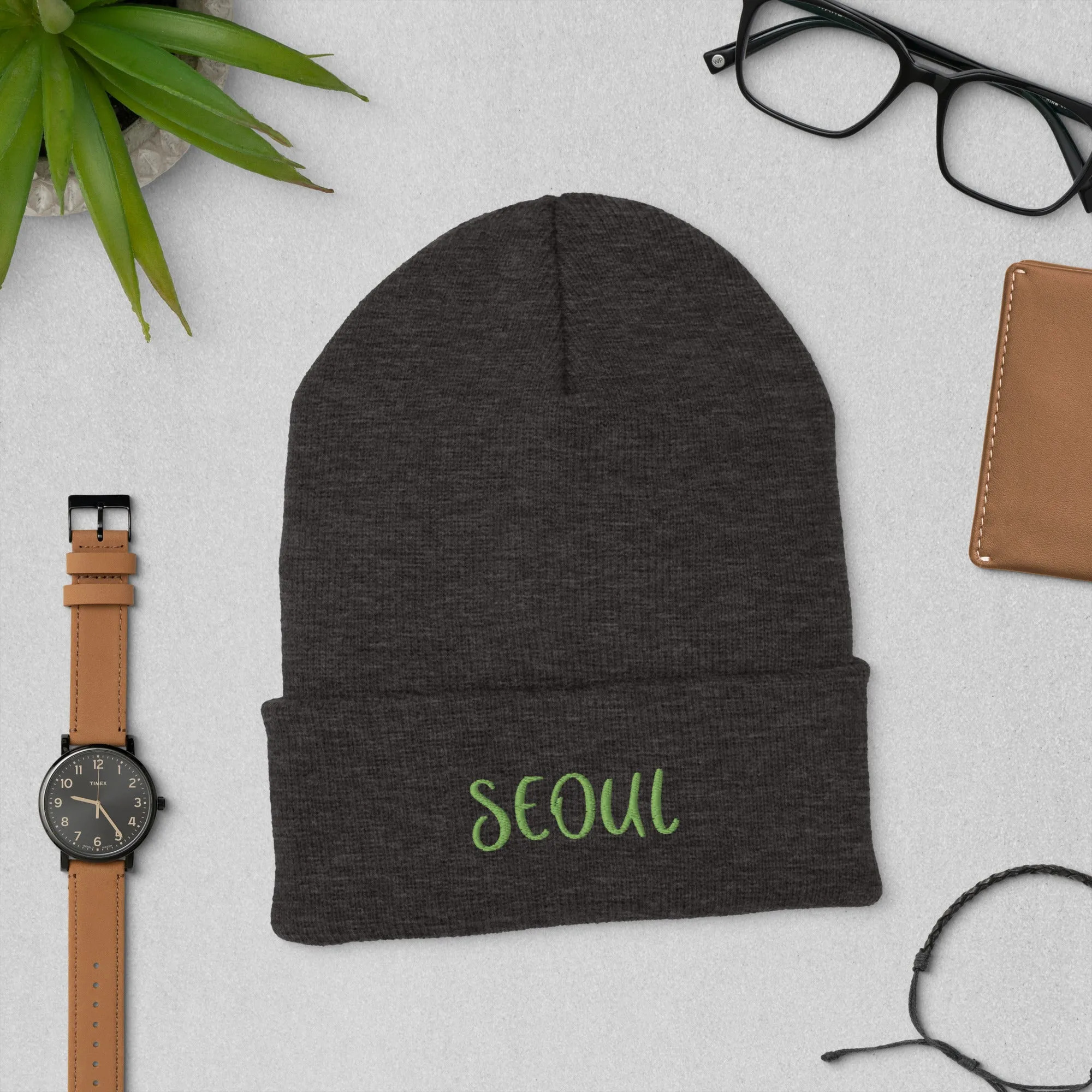 Korea -  Seoul Cuffed Beanie  - StyleMZ