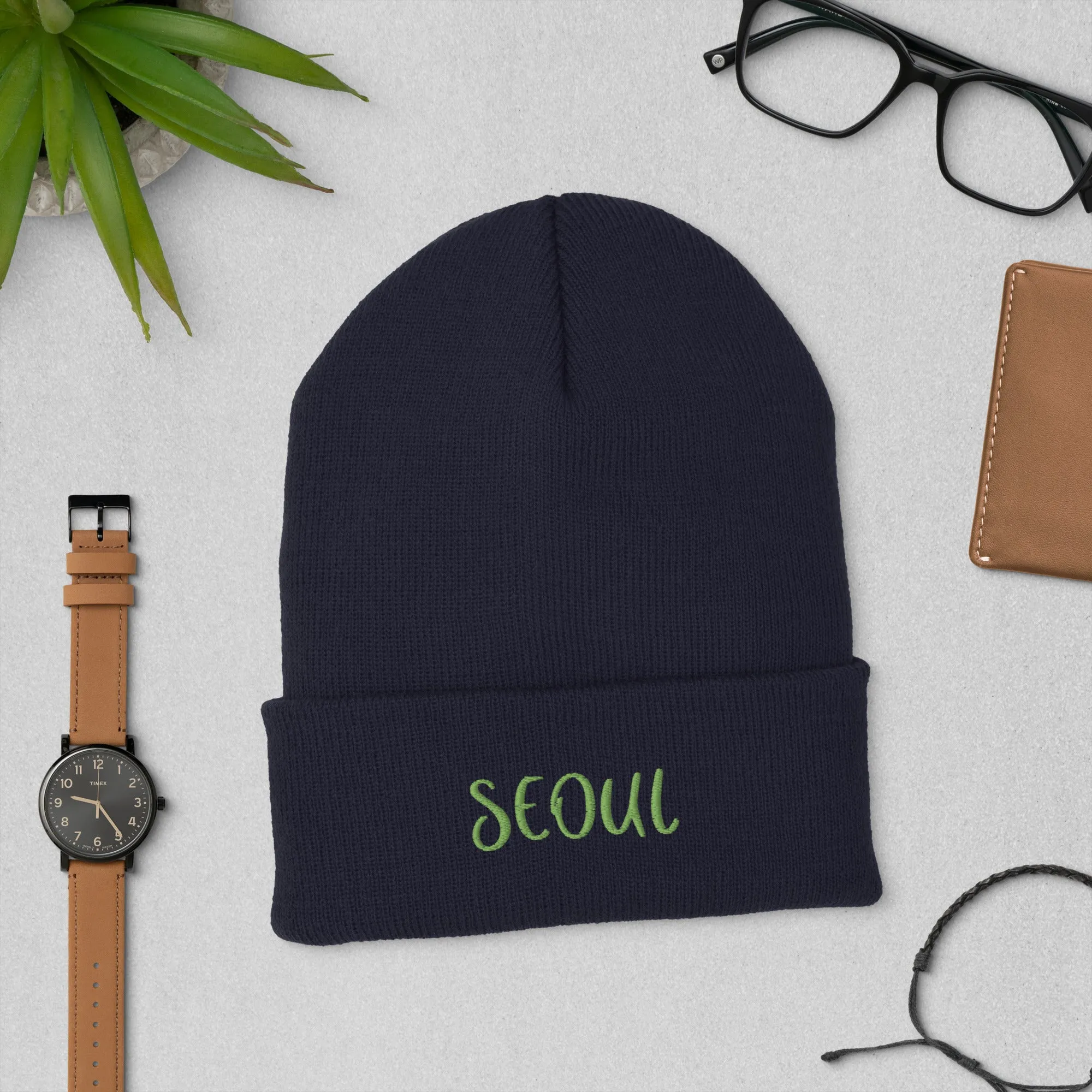 Korea -  Seoul Cuffed Beanie  - StyleMZ