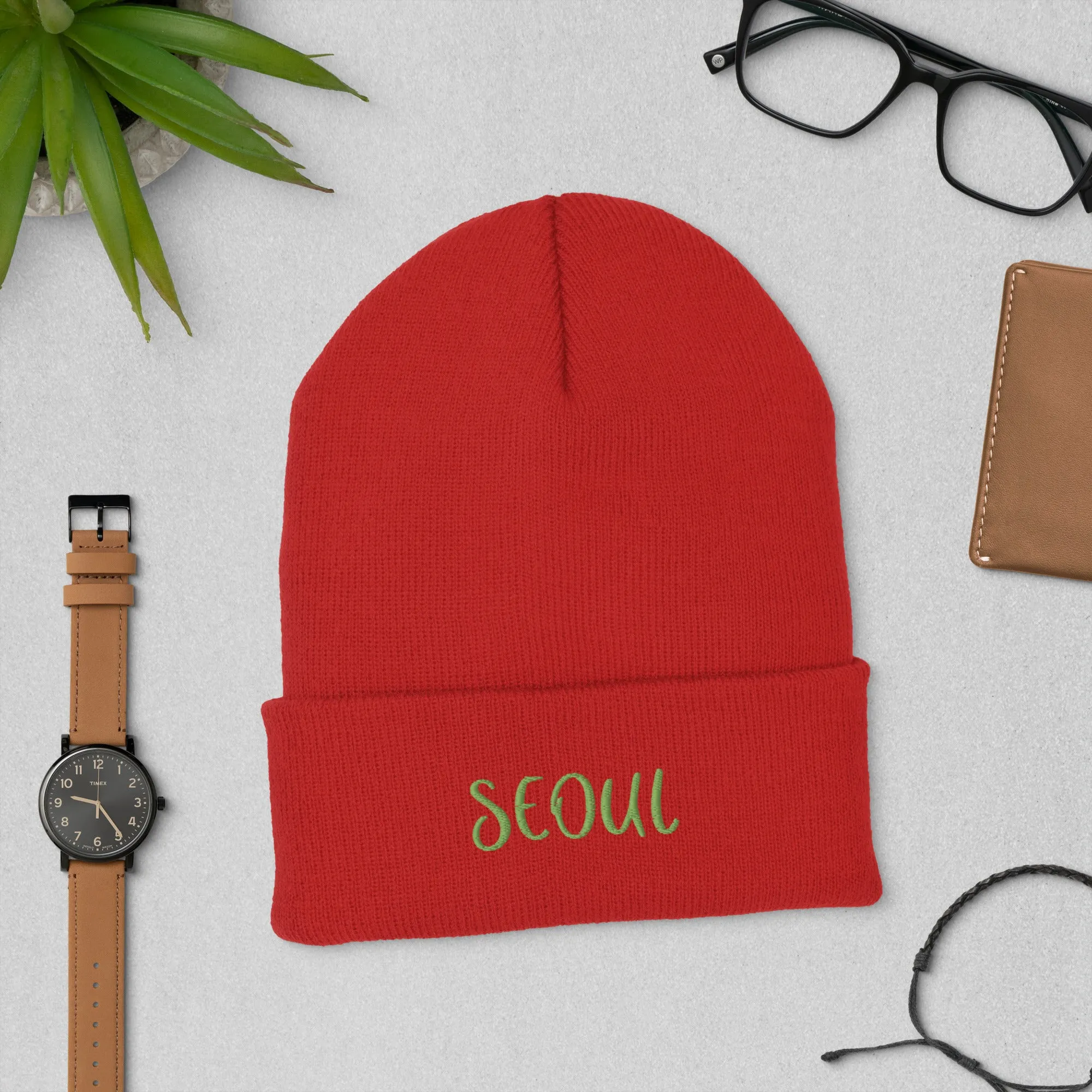 Korea -  Seoul Cuffed Beanie  - StyleMZ
