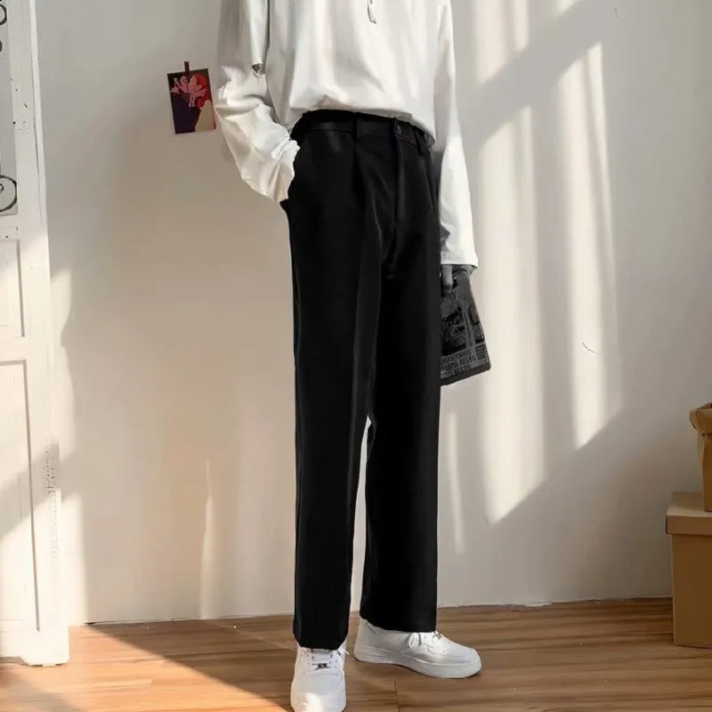 [Korean Style] 3 Colors Straight Casual Pants.