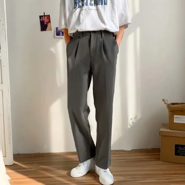 [Korean Style] 3 Colors Straight Casual Pants.