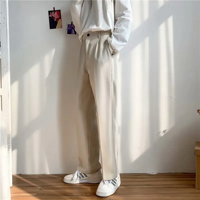 [Korean Style] 3 Colors Straight Casual Pants.